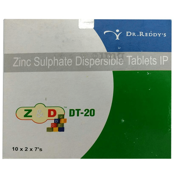 Z&D 20mg Tablet DT