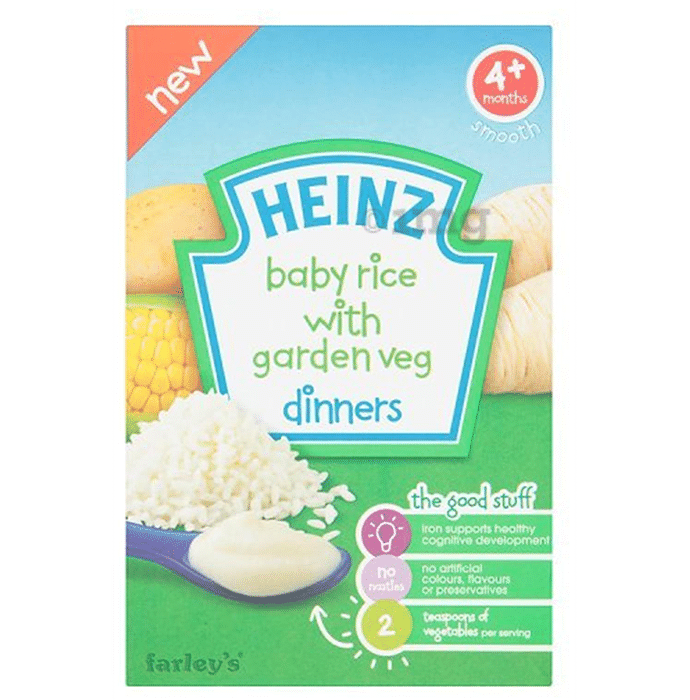 Heinz Baby Rice with Garden Veg Dinners