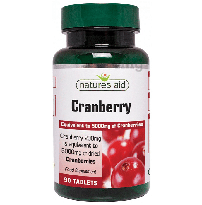 Natures Aid Cranberry 5000mg Tablet