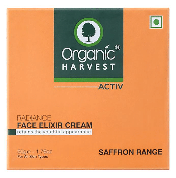 Organic Harvest Radiance Face Elixir Cream
