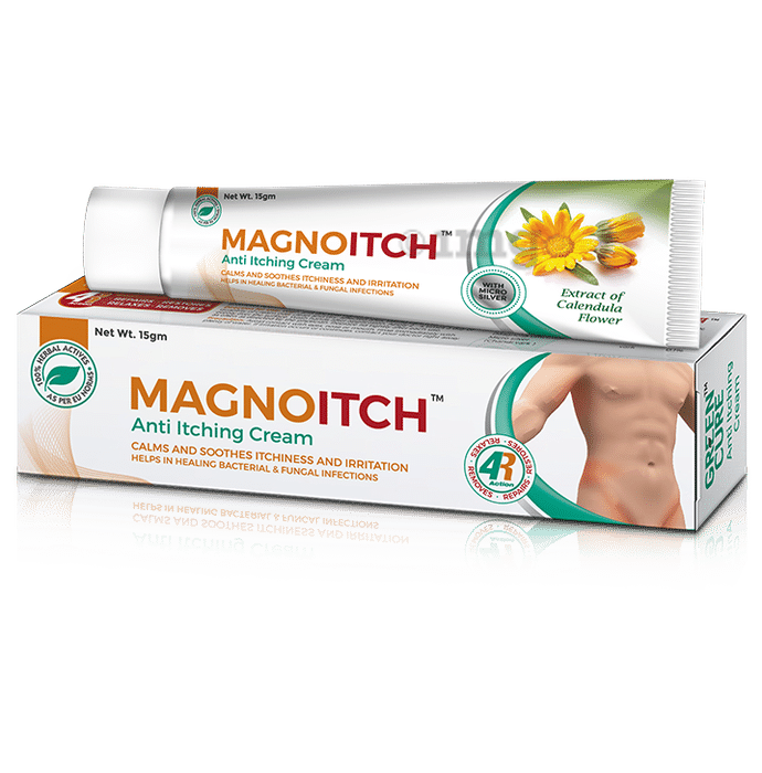 Green Cure Magnoitch Herbal Anti Itching Cream