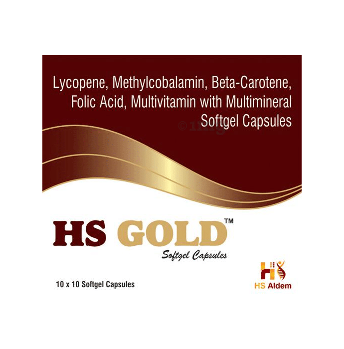 HS Gold Softgel Capsule