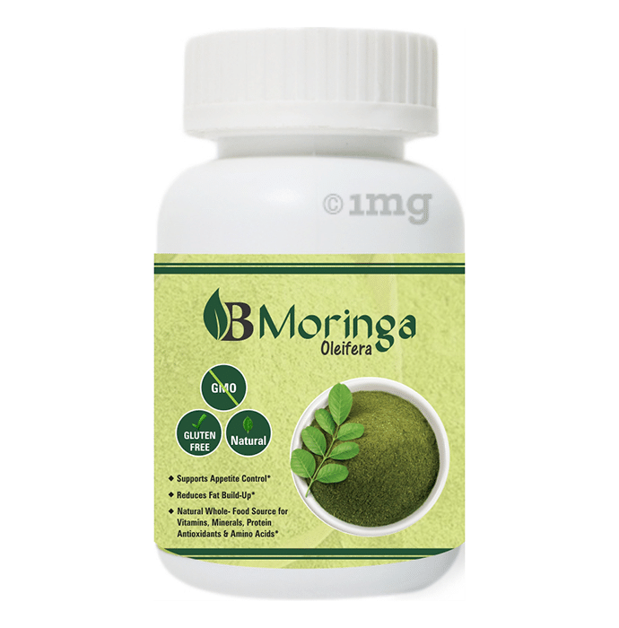 Livebasil Moringa Oleifera Leaves Powder Capsule