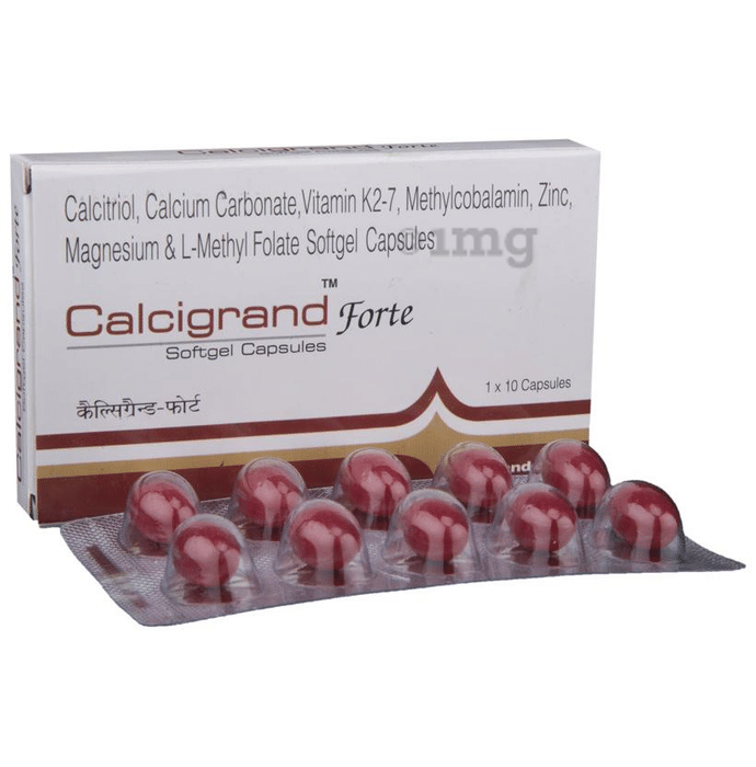 Calcigrand Forte Soft Gelatin Capsule
