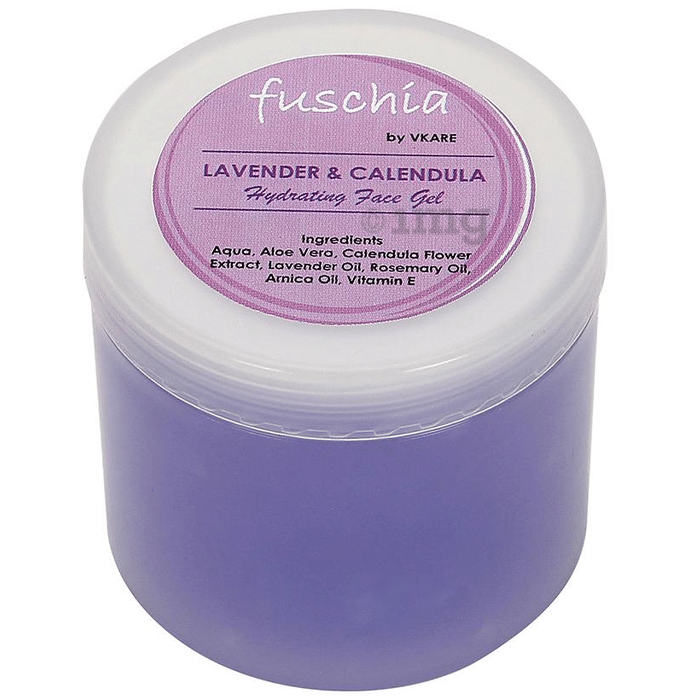 Fuschia Lavender & Calendula Hydrating Face Gel