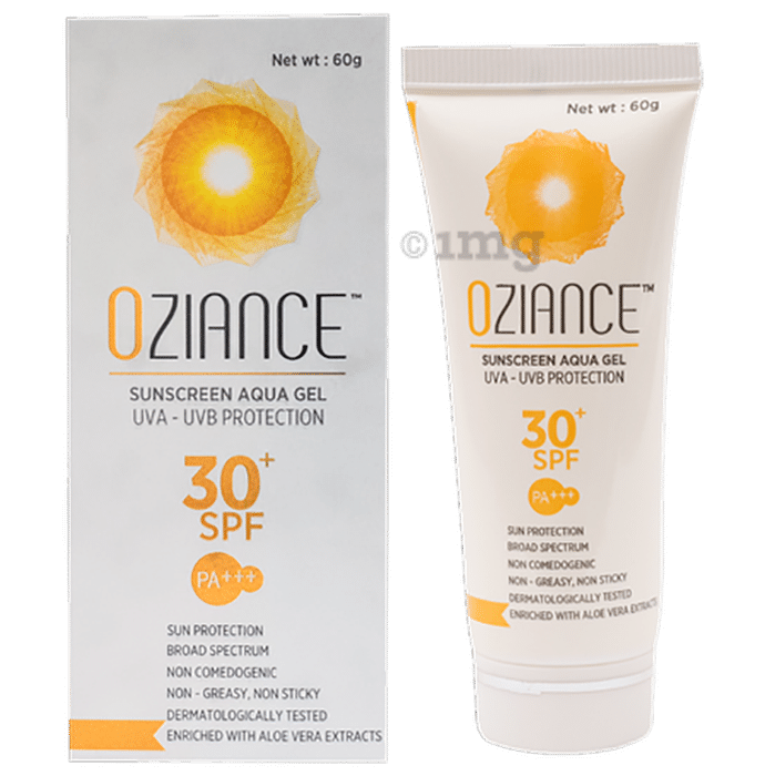 Oziance Sunscreen Aqua Gel SPF 30+