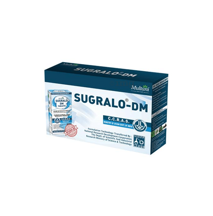 Multani Sugralo DM Kit (Sugralo DM 540 Tablets & Neem Tulsi 90 Tablets)