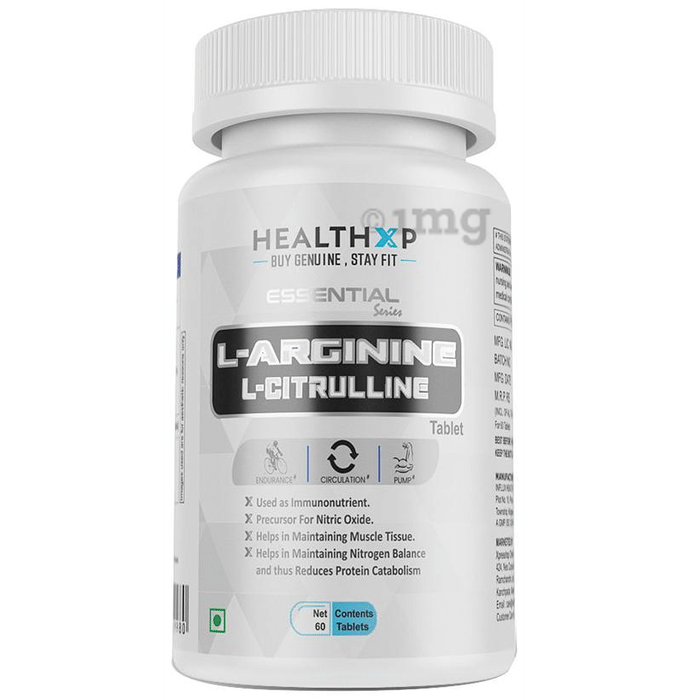 HealthXP L-Arginine L-Citrulline Tablet
