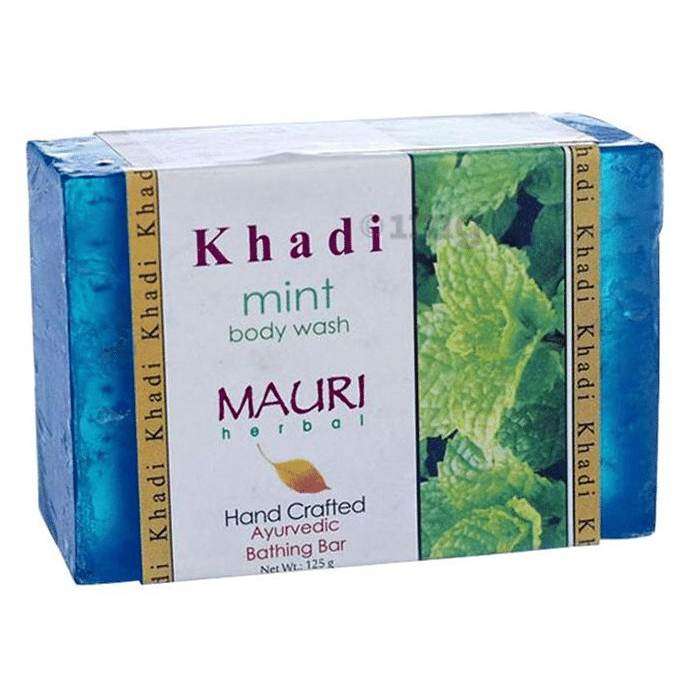 Khadi Mauri Herbal Mint Soap