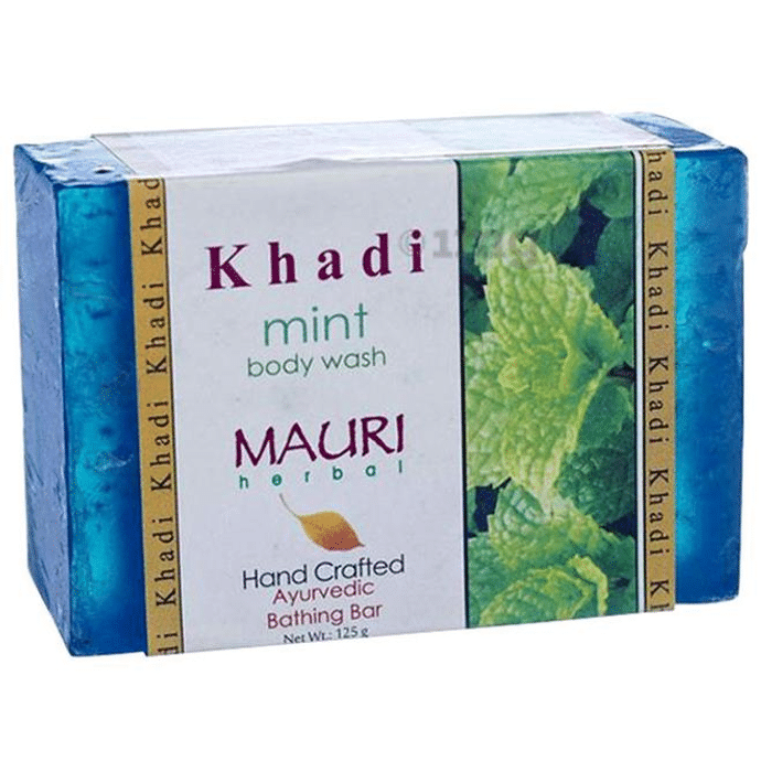 Khadi Mauri Herbal Mint Soap