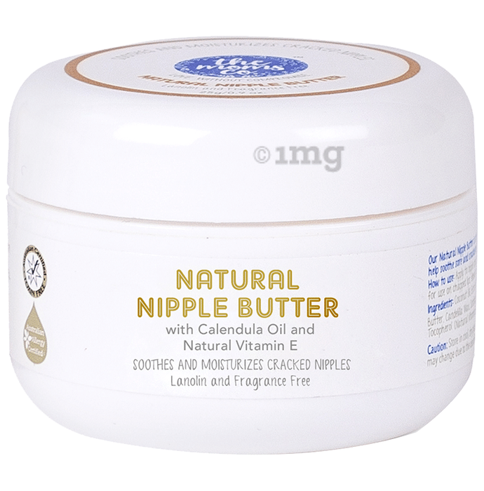 The Moms Co. Natural Nipple Butter, Soothing & Moisturizing Nipple Cream  25gm