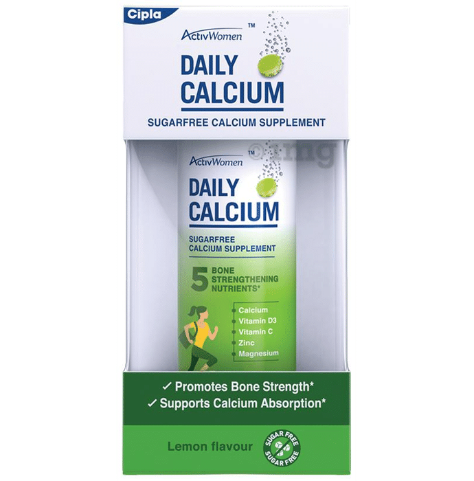 ActivWomen Daily Calcium Supplement Lemon Sugar Free