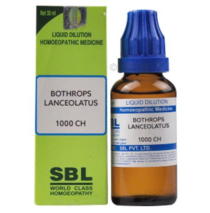 SBL Bothrops Lanceolatus Dilution 1000 CH