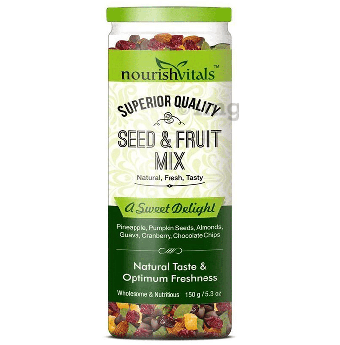 NourishVitals Seed & Fruit Mix A Sweet Delight