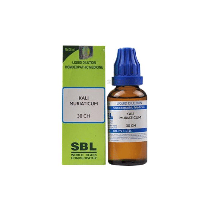 SBL Kali Muriaticum Dilution 30 CH