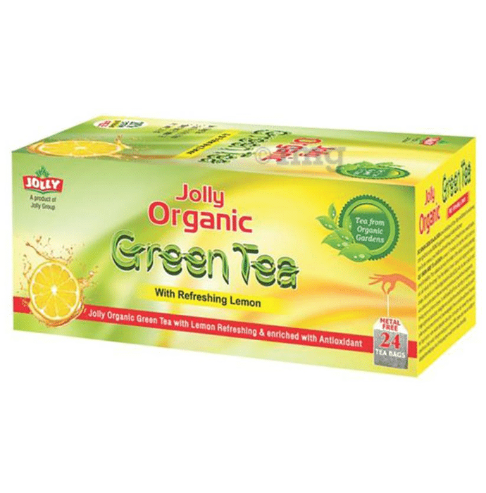 Jolly Organic Green Tea with Refreshing Lemon