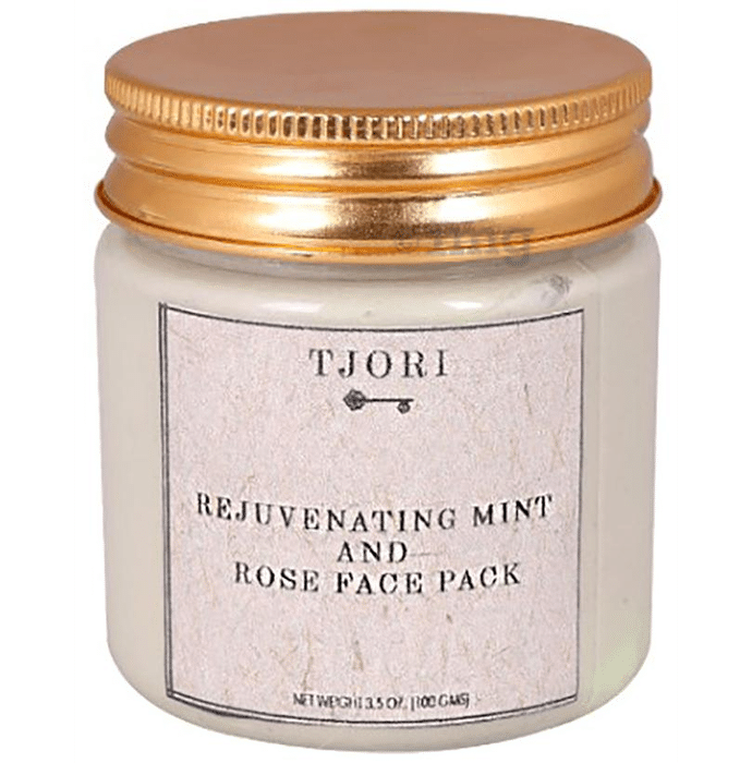 Tjori Rejuvenating Mint and Rose Face Pack