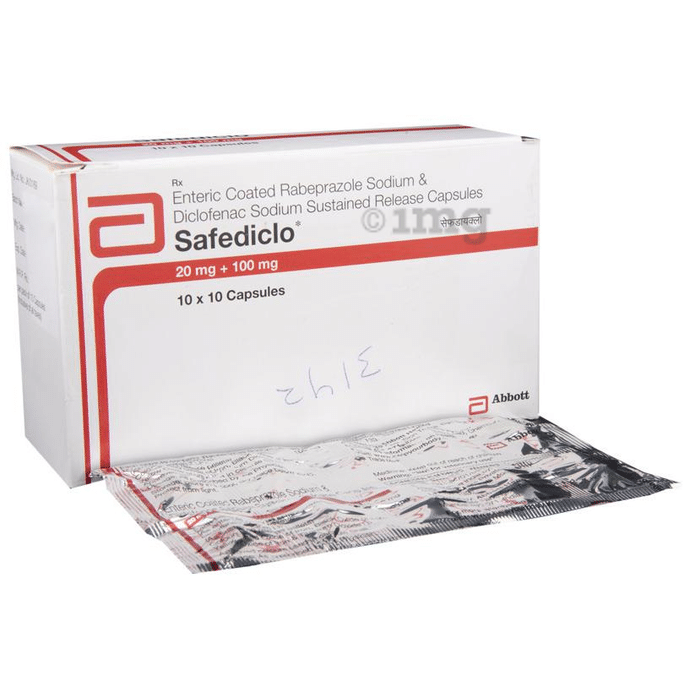 Safediclo 20mg/100mg Capsule SR
