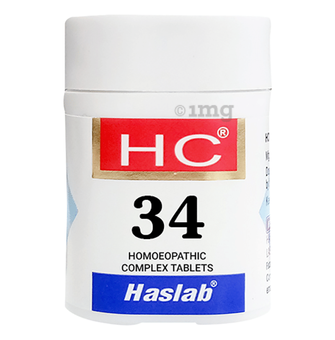 Haslab HC 34 Merc. Sol. Complex Tablet