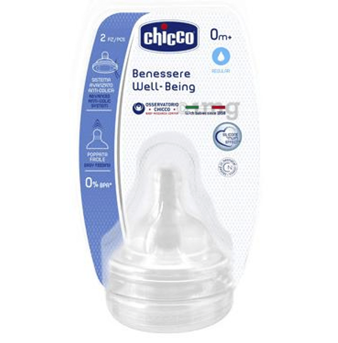 Chicco Wellbeing Normal Silicone 0m+Teat