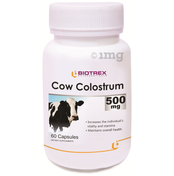Biotrex Cow Colostrum 500mg Capsule