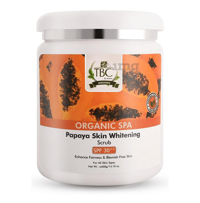 TBC Scrub Organic Spa Papaya Skin Whitening