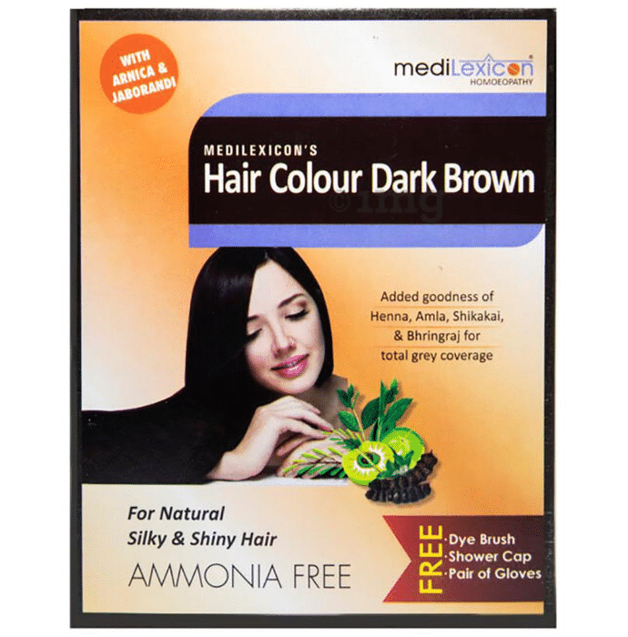 Medilexicon Hair Colour Sachet (10gm Each) Dark Brown