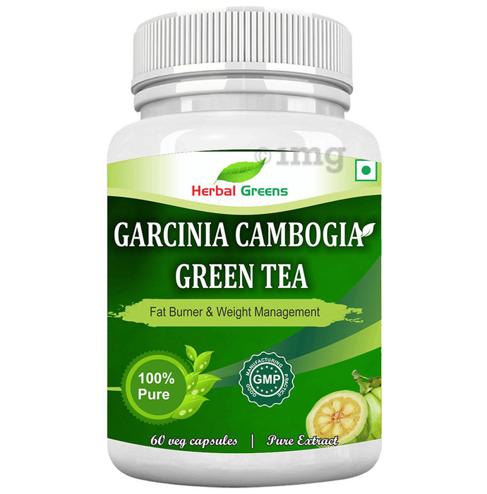 Herbal Greens Garcinia Cambogia Green Tea Veg Capsules