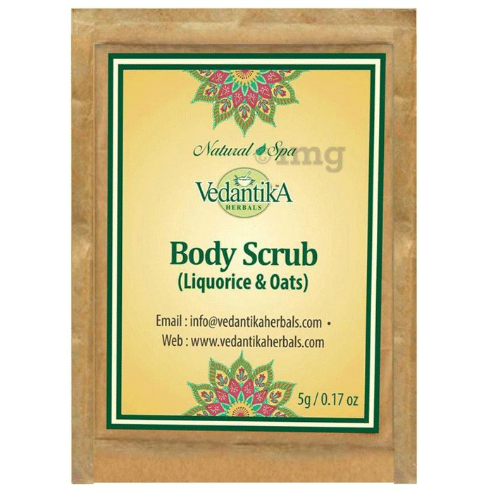 Vedantika Herbals Liquorice and Oats Body Scrub