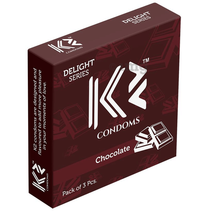 K2 Delight Series Condom with Dotted Rings