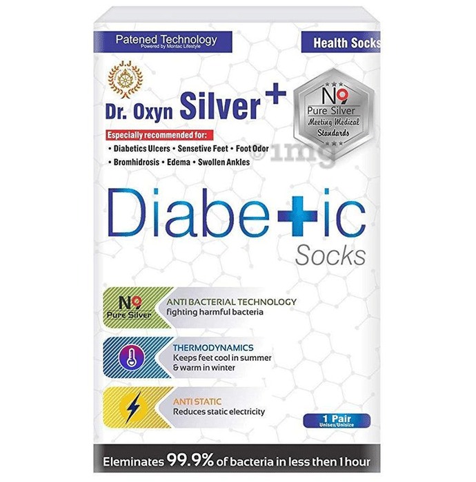 Dr.Oxyn Silver Plus Diabetic Socks
