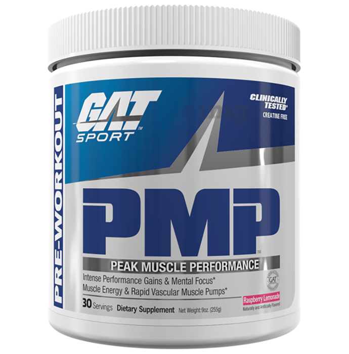 GAT Sport PMP Peak Muscle Performance Raspberry Lemonade