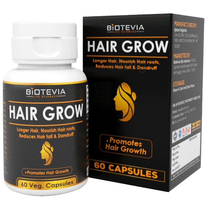 Biotevia Life Sciences Hair Grow Veg Capsule