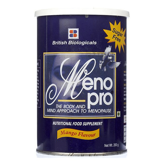 Meno Pro Powder for Management of Menopausal Symptoms | Flavour Mango