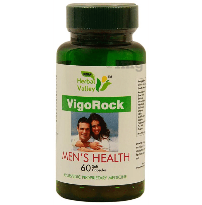 Indian Herbal Valley Vigo Rock Soft Capsule