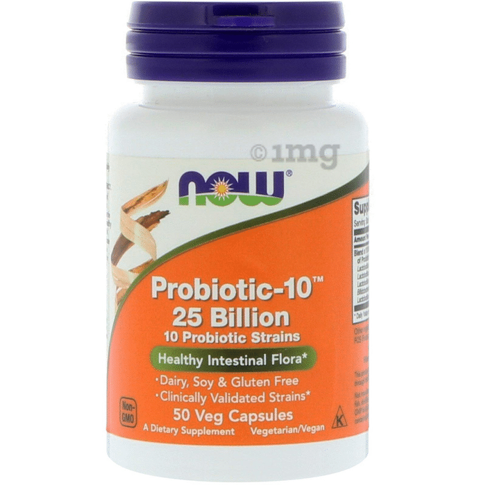 Now Foods Probiotic-10, 25 Billion Veg Capsule