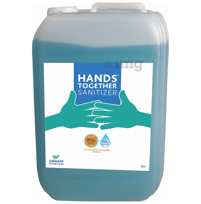 Hands Together Sanitizer with 70% Alcohol & Chlorhexidine Gluconate
