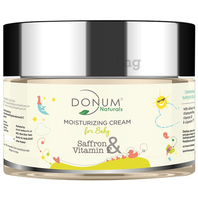Donum Naturals Saffron & Vitamin F Moisturising Cream for Baby
