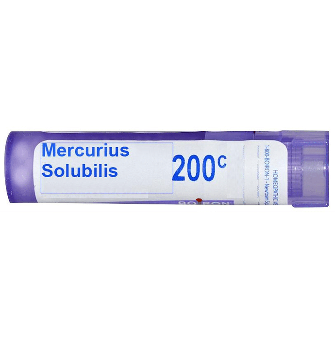 Boiron Mercurius Solubilis Single Dose Approx 200 Microgranules 200 CH