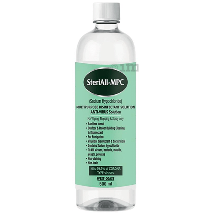 SteriAll-MPC Sodium Hypochlorite Multipurpose Disinfectant Solution