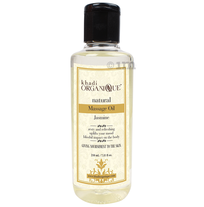 Khadi Organique Natural Massage Oil Jasmine