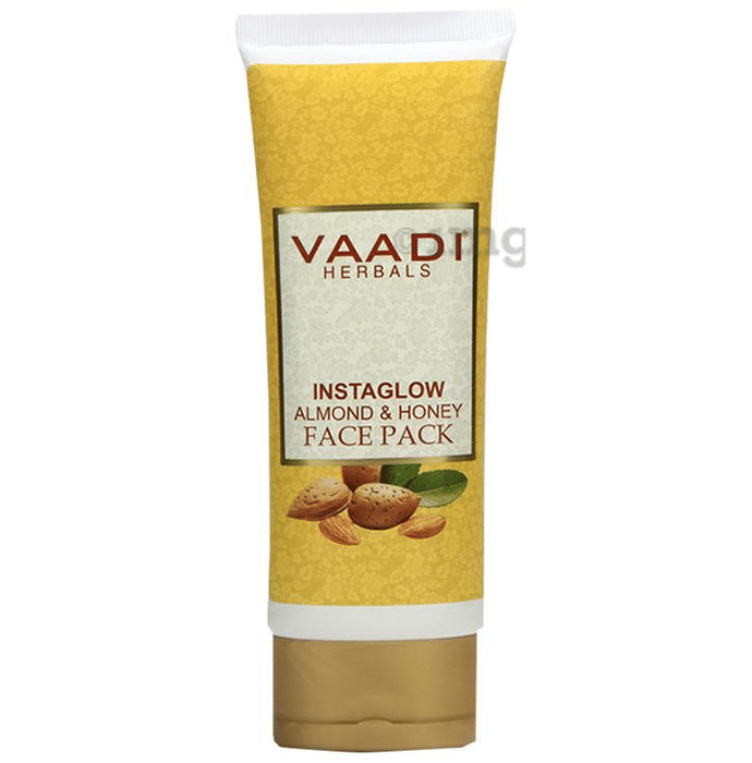 Vaadi Herbals Value Pack of Instaglow Almond & Honey Face Pack