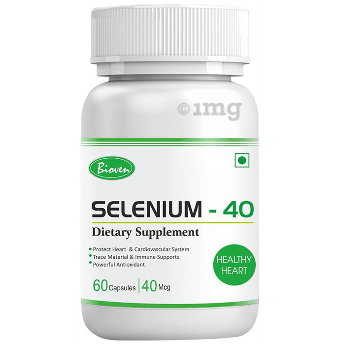 Bioven Selenium 40mcg Capsule