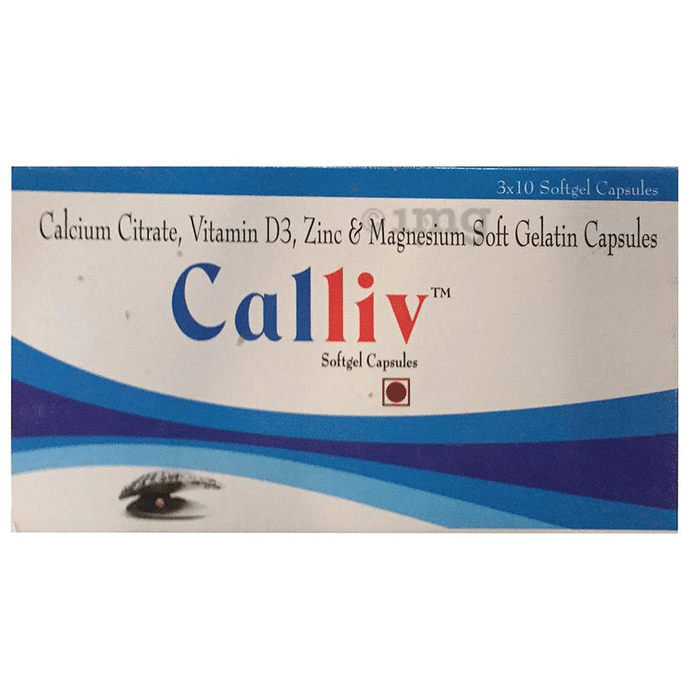 Calliv Soft Gelatin Capsule