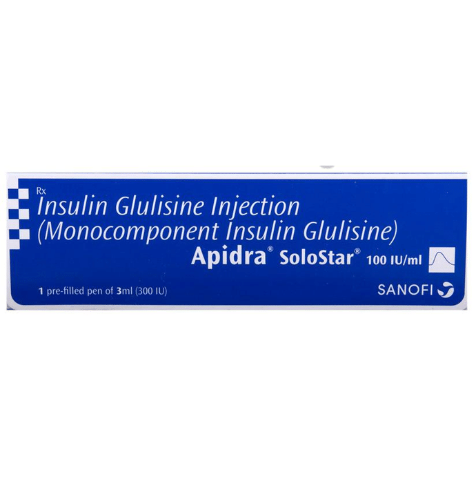 Apidra Solostar 100IU/ml Injection