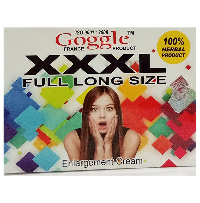 Goggle XXXL Full Long Size Cream