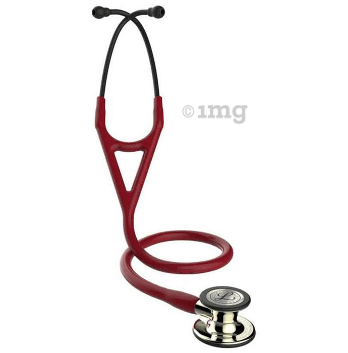 3M Littmann 6176 Cardiology IV Burgundy with Champagne Accents & Champagne Chestpiece Stethoscope 27inch