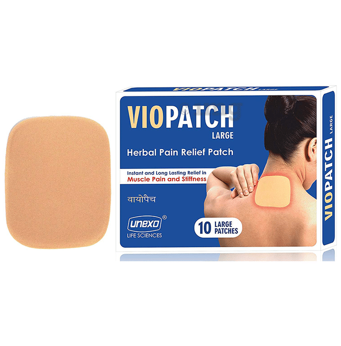 Viopatch Herbal Pain Relief Patch Large 75cm