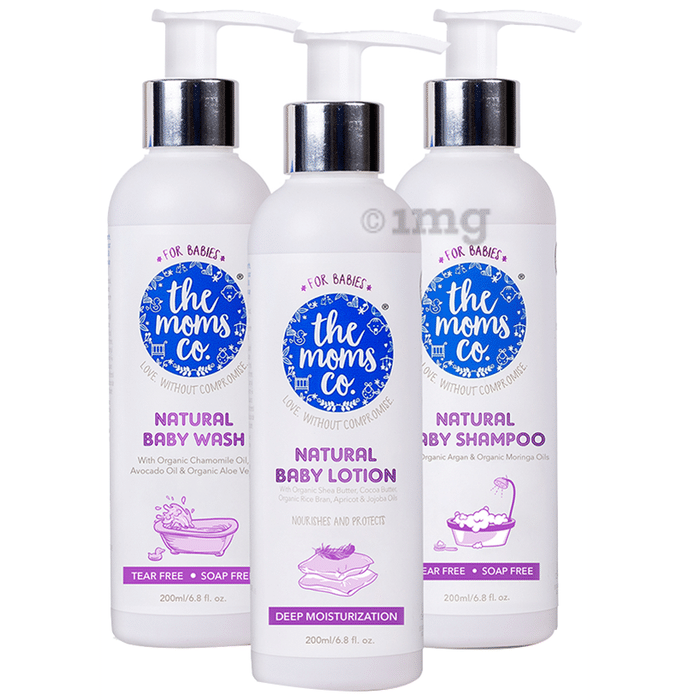 The Moms Co. Natural Bath Essentials for Baby