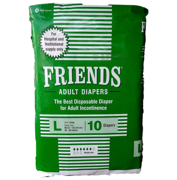 Friends Hospital Adult Diapers Large
